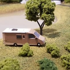 5761faf9e6ee92c9938aab4ab5796bd6_display_large.jpg Archivo STL gratis Autocaravana (escala N y HO)・Modelo para descargar y imprimir en 3D