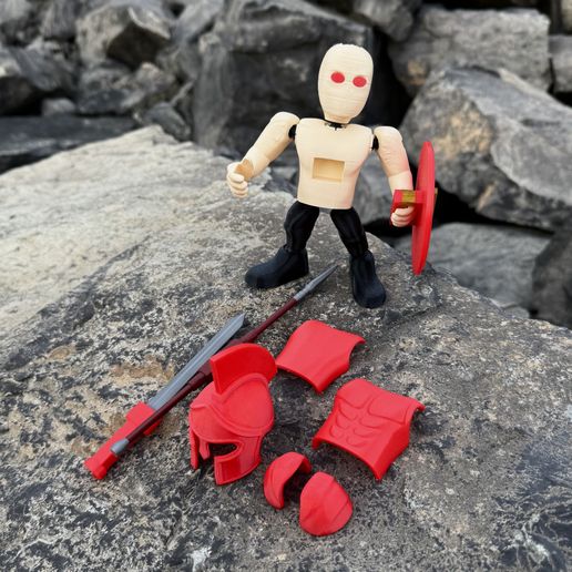 3.jpeg action figure spartan greek hoplite soldier NONAME / NO AMS