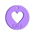 Kala.stl Customizable Pet ID Tags – Personalized Safety for Your Furry Friend