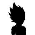 vegeta.png Vegeta wall decal