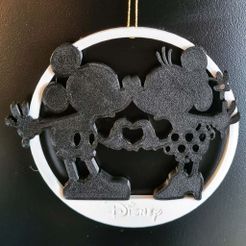 20201106_122008-02r.jpg Free STL file Disney xmas ornament・3D printing model to download