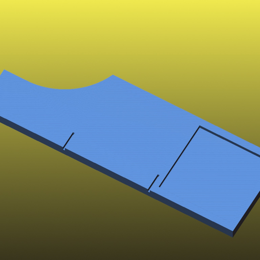 Blank combat gauge with inset