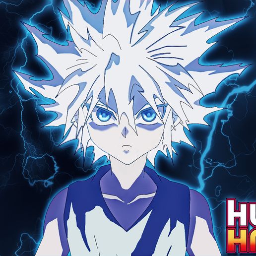 STL file Killua Plaque (HunterxHunter)・3D printer model to download・Cults