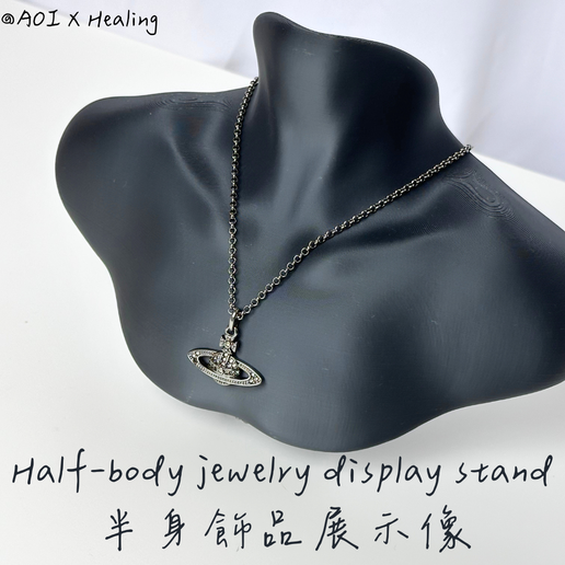 Hot Sale Neck Halskette Display Requisiten Schaufenster puppe für Schmuck Displa
