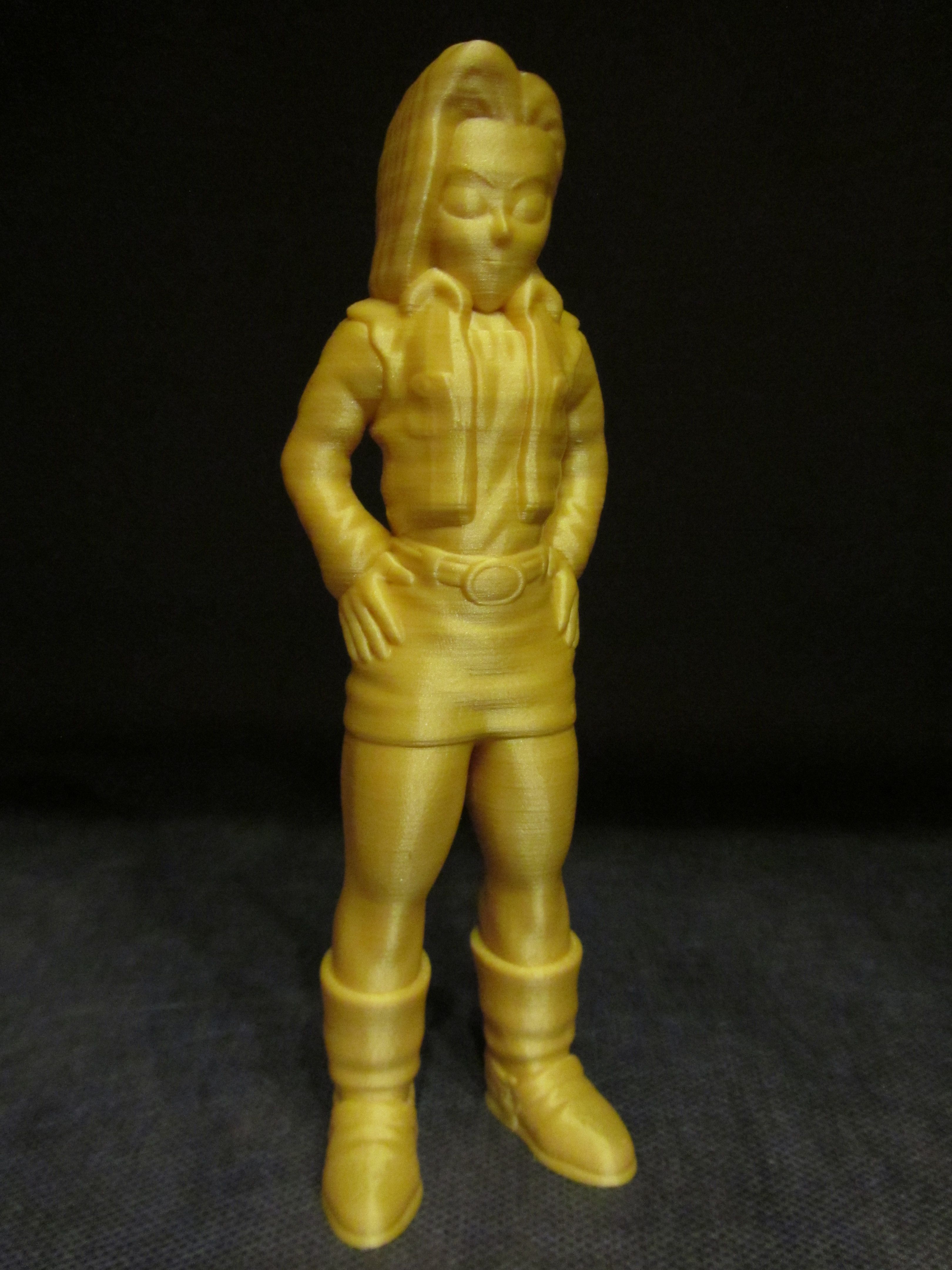 Android 18 Removable Descargar archivo STL Android 18 (Easy print no support) • Objeto para ...