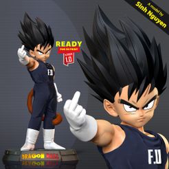 Vegeta_Little_Prince.jpg 3D file Little Prince Vegeta・3D printable design to download