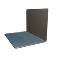 10.png Apple MacBook Air 13-inch 2024 Midnight Color Edition - Stylish 3D Model