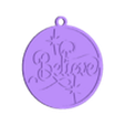 PYC3D-BELIEVE-CHRISTMAS.stl PACK +20 CHRISTMAS ORNAMENTS
