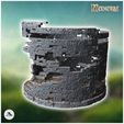 5.jpg Round Stone Ruin with Internal Staircase and Patterned Floor (36) - Medieval Fantasy Magic Feudal Old Archaic Saga 28mm 15mm