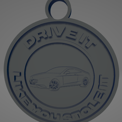 descarga-2023-05-22T192555.821.png STL file "Drive it like you stole it (Mercedes Benz)" Keychain・3D printing model to download