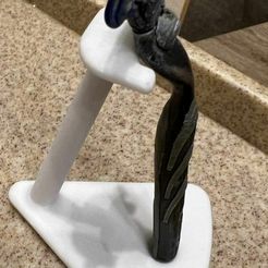 Ph2.jpg Fichier STL gratuit Support vertical pour rasoir・Idée pour impression 3D à télécharger
