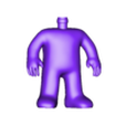 Funko_Body_Decimated.obj Funko Pop Base for 3D Printing