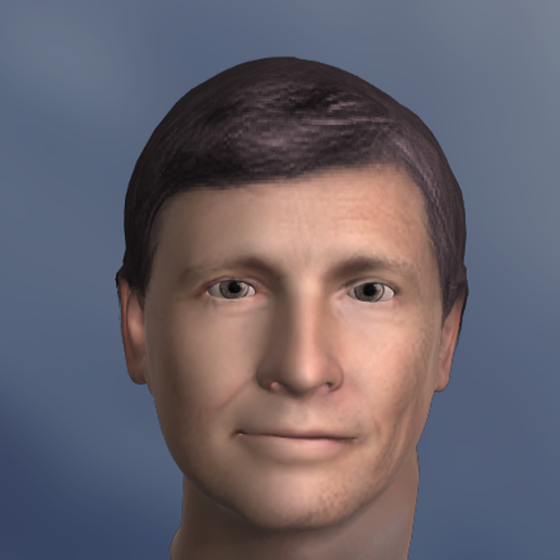 BILL GATES 3D model