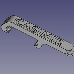 casimir.jpg STL file Casimir pocket bottle opener・3D printing model to download