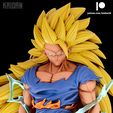 01.jpg Goku Super Saiyan 3 DBZ - STL ready for 3D printing