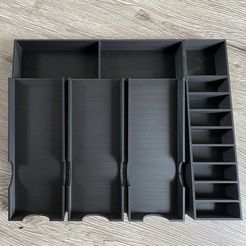 TTT CW STL file Storage for barber's tools・3D printable model to download