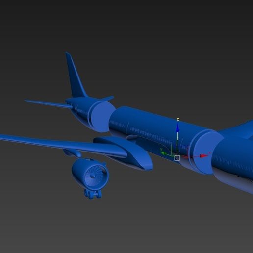 b4.jpg Télécharger fichier STL Boeing 787 Dreamliner • Modèle imprimable en 3D, NewCraft3D