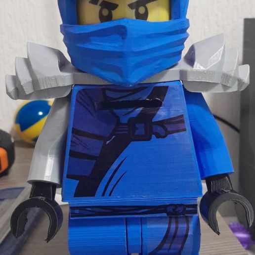 🏦 Jay ZX Ninjago Piggy Bank・ STL File for 3D printing・Cults
