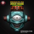 Jogo_Mask_Jujutsu_Kaisen_3D_Print_Model_STL_File_01.jpg Jogo Mask - Jujutsu Kaisen Cosplay - Premium STL File