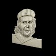 14.jpg 3D Relief sculpture of Che Guevara