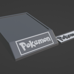 6.png Meseta base de exhibición azulejo pokemon figuritas minis listo para imprimir modelo de impresión 3D