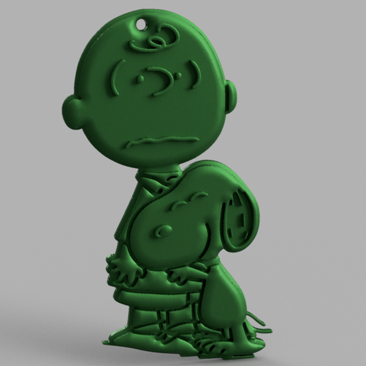 🗝️ Snoopy Keychain Charlie Brown・ STL File for ・Cults