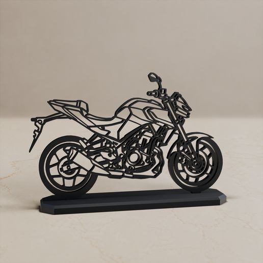 Yamaha MT-03 MODELL STAND DECOR