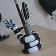 photo_2022-02-06_11-08-17.jpg 3D file Beetlejuice Sandworm - Pen Holde・3D print model to download