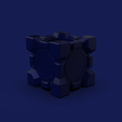 11.-Cube-11-Portal-Cube.png 11. Cube 11 - Portal Cube - Planter Pot Cube Garden Pot - Trish