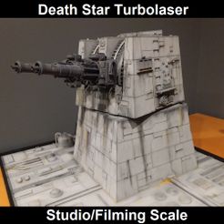 01.jpg Death Star Turbolaser Turret - Filming scale