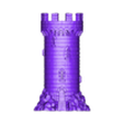 2.obj Medieval Stone Tower – Classic Castle Guard Tower STL