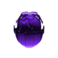Scrap Iron helmet.stl Cabeza de estilo clasificado de chatarra
