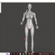 @ Autodesk Meshmixer - body_2.stl File Act View Help Feedback __ Import Meshmix * 060600 Print = ean, . . cy ae A P® Type here to search rs CRs: a am oes eel © A EyPWes 3) PRINCESS LEIA SLAVE OUTFIT VINTAGE CUSTOM STAR WARS ACTION FIGURE, KENNER 3.75", JABBA'S PALACE DANCER, CUSTOM 1/18 FIGURE