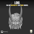a | AT INSPIRED eT jest | Loki, fan art head sculpt for action figures