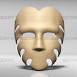 default.93.jpg Squid Game Mask - The Waiter No29 Mask - 3D print model