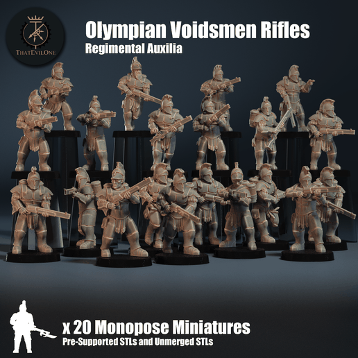 Olympian Voidsmen Rifles - Presupported