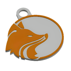 1.png Fox Key Ring