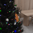 HighQuality.png Gingerbread Man Christmas Ornament 3D Stl Files & Ornament Art, 3D Print File, Tree Ornament, Gingerbread Decor, 3D Printing, Christmas Gift