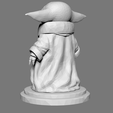 5.png Baby Yoda Low Poly - The Mandalorian - Star Wars