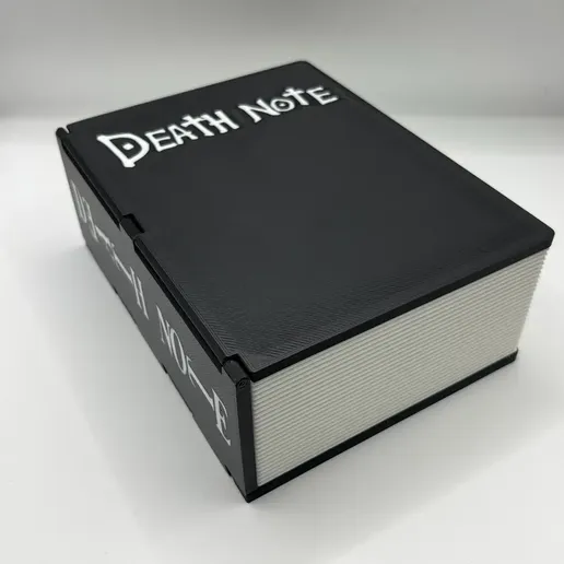 Death Note Deckbox  Holds 100 Cards, Double Sleeve Compatible - TCG3D  PrintCults