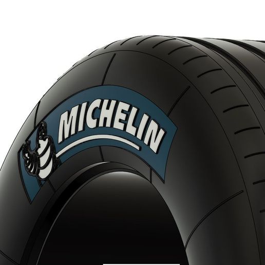 Michelin Italia 2001-2006 セット 🛞 Michelin F1 tire 2001-2006・ STL File for 3D printing・Cults