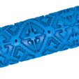 654545.jpg knit clay roller stl / Knitting  Pattern pottery roller stl / chain clay rolling pin /flower pattern cutter printer