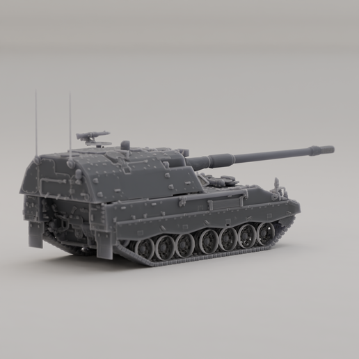 🇩🇪 Panzerhaubitze 2000 – PzH 2000 (SPH, Germany, Modern, 1998)・ 3D File ...