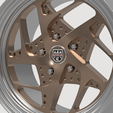 7.png Staggered Rim Set - Center Line "Galaxy" - Real Rims For Scale Model Cars (STL Files)