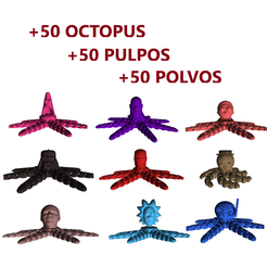 50.png +50 OCTOPUS OF DIFFERENT THEMES  +50  POLVOS DE TEMAS DIFERENTES