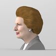 untitled.1709.jpg Margaret Thatcher bust ready for full color 3D printing