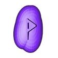 Wyn Runestone.stl STL file Anglo-Saxon Furthorc Rune Set・3D printable model to download
