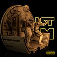 082121-Star-Wars-Chewbacca-Promo-02.jpg Han Solo And Chewbacca - Diorama Base - Star Wars 3D Models - Tested and Ready for 3D printing