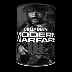 Vue-on_1.png Archivo STL Lámpara Modern Warfare 3・Modelo imprimible en 3D para descargar