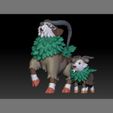 Pokemon-Skiddo-Gogoat.jpg Archivo STL Pokemon Skiddo Gogoat・Design para impresora 3D para descargar